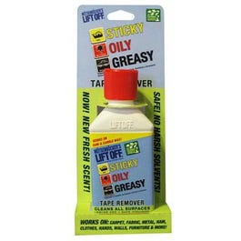 Tape, Adhesive, Grease & Oil Stain Remover, 4.5-oz.