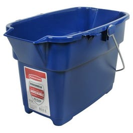 Roughneck Bucket, Royal Blue, Rectangular, 14-Qt.