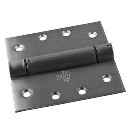 Spring Door Hinge, Adjustable, Stainless Steel, 3.5-In.