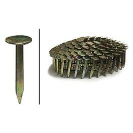 Roofing Nails, Electro Galvanized Coil, 1.5-In. x .120, 7,200-Ct.