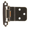 Self-Closing Inset Hinge, 3/8-In., Bronze/Copper, 2-Pk.