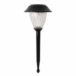 Solar Pathway Lights, Black, 2-Pk.