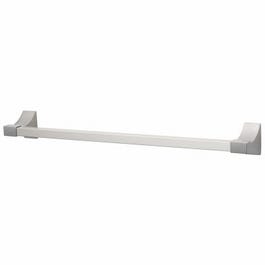 Towel Bar, Brushed Nickel, 18-In.