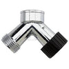 Zinc 2-Way Y Connector