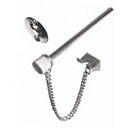 Sliding Glass Door Nite Lock Pin, Zinc-Plated