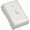 White 1-Gang Non-Metallic Outlet Kit