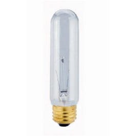 Tubular Light Bulb, Clear, 300 Lumens, 40-Watts