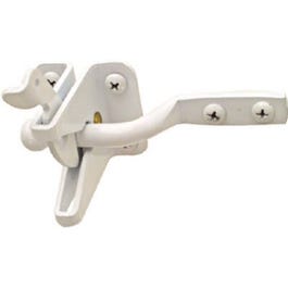 White Automatic Gate Latch