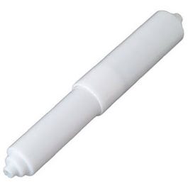 White Plastic Toilet Paper Roller