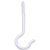 White Ceiling Hooks, 5-Pack