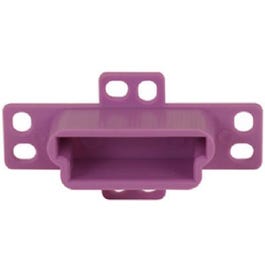 White Polyethelene Mounting Bracket