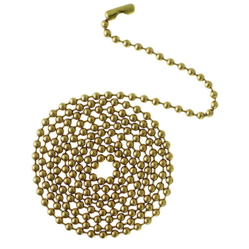 Westinghouse 3 Ft. Polished Brass Pull Chain