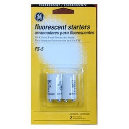 Fluorescent Starter, For 4, 6, & 8-Watt Lamps