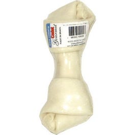 Gourmet Dog Treats, Rawhide Bone, 6-7-In.