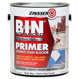 B.I.N. Advanced Stain Blocker Primer, Bright White, 1-Gal.