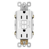 AFCI Receptacle, White, 15-Amp