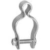 Pipe Gate Hinge, Zinc, 1-5/8 In.