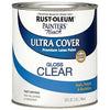 Painter's Touch Ultra Cover Latex Paint, Clear Gloss, Qt.