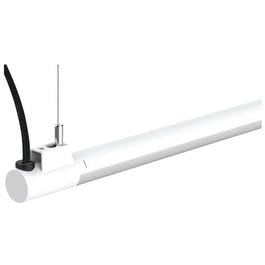 LED Utility Light Fixture, Single, 19-Watt, 4-Ft.