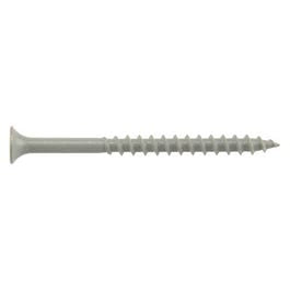 Fas-N-Tite Exterior Wood Screws, Gray Ceramic, 2-In. x #8, 1-Lb.