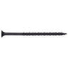 Black Phosphate Drywall Screws, Phillips Sharp Point, Fine-Thread, 1-In. x #6, 1-Lb. Box