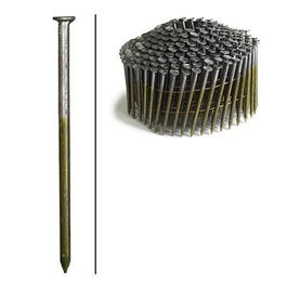 Framing Nails, Wire Coil, Smooth, Brite, 3.25-In. x .120, 2,500-Ct.