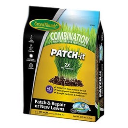 Patch-it Seed, Mulch & Fertilizer Combination, 3.75-Lbs., Covers 175 Sq. Ft.