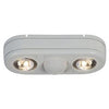 Motion LED Flood Light, Twin Head