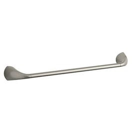 Mistos Towel Bar, Nickel, 18-In.