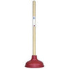 Force Cup Toilet Plunger, 5 x 18-In.