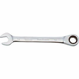 Metric  Ratcheting Combination Wrench, Long-Panel, 12mm