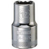 Metric Shallow Socket, 12-Point, 1/2-In. Drive, 12mm