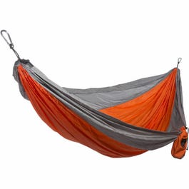 Double Parachute Hammock, Nylon, Orange/Silver