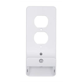 LED Night Light Wall Plate, Duplex, Motion Sensor, White