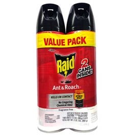 Ant & Roach Killer, Fragrance-Free, 17.5-oz., 2-Pk.