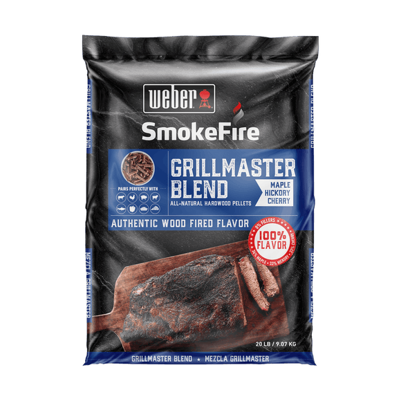 Weber GrillMaster Blend All-Natural Hardwood Pellets