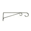 Hanging Plant Bracket, Black Powder-Coated Steel, 12-In.