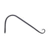 Hanging Plant Hook, Angled, Black, 12-In.