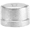 Pipe Fitting, Galvanized Pipe Cap, 1-1/2-In.