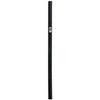 Polyethylene Foam Pipe Insulation, Black, Tubular, 6-Ft.