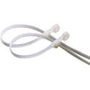 Mounting Cable Tie, Nylon, White, 8-In., 100-Pk.