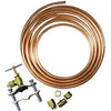 Copper Ice Maker Kit, .25-In. x 25-Ft.