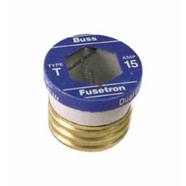 2-Pk. 15-Amp Type T Plug Fuse