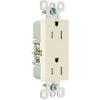 Light Almond Decorator Tamper-Resistant Receptacle