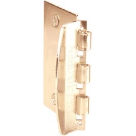 Flip-It Privacy Door Lock, Brass-Plated Steel