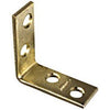 4-Pk., 1.5-In. Brass Corner Iron