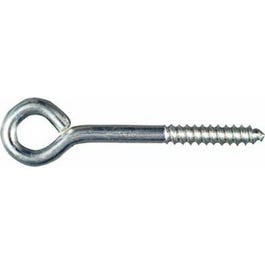 Lag Screw Eye, Zinc, 1/4 x 3-3/4-In.