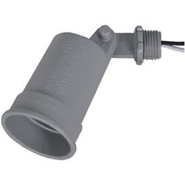 Gray Weatherproof Porcelain Socket Lampholder