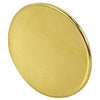 Bi-Fold Door Knobs, Brass-Plated, 2-Pk.