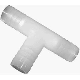 Pipe Fitting, Nylon Hose Barb Tee, 1/8-In. ID